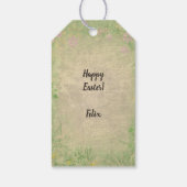猫のイースターバニー 😸🐰 ギフトタグ (裏面)