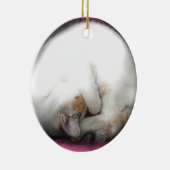 猫のオーナメントを妨げないで下さい セラミックオーナメント (右)