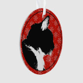 猫のオーナメント オーナメント (正面)