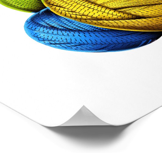 猫のカチカチ ポスター (角)