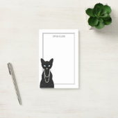 猫のカップル|はあなたの名前を加えます ポストイット (オフィス)