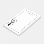 猫のカップル|はあなたの名前を加えます ポストイット (アングル)