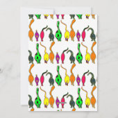 猫のカラフルお尻パターン シーズンカード (裏面)