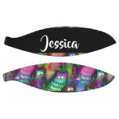 猫のカラフルグラデーション バスケットボール (パネル)