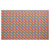 猫のカラフル柄 ファブリック (ヤード)