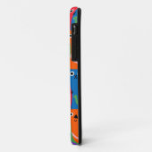 猫のカラフル柄 Case-Mate iPhoneケース (裏面/左)