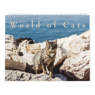 猫のカレンダーの世界 カレンダー