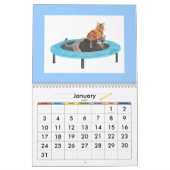 猫のカレンダー20xxの絵画アートワーク カレンダー (1月 2027)