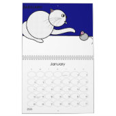 猫のカレンダー カレンダー (1月 2026)