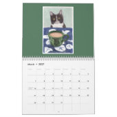 猫のカ絵画レンダー#1 カレンダー (3月 2027)