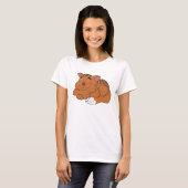 猫のキャラクターTシャツ Tシャツ (正面フル)