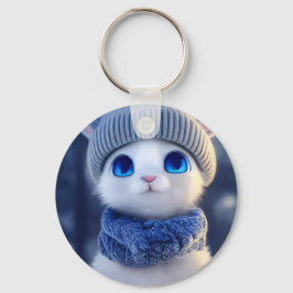 猫のキーチェーン キーホルダー