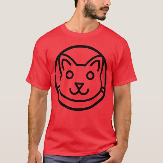 猫のギフト Tシャツ (正面)