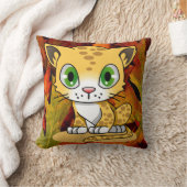 猫のクッションカバー クッション (ブランケット)