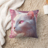 猫のクッション 20" x 20" クッション (ブランケット)