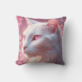 猫のクッション 20" x 20" クッション (正面)