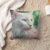 猫のクッション 20" x 20" クッション (ブランケット)