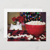 猫のクリスマスの誘惑 ポストカード (正面/裏面)