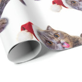 猫のクリスマスタン ラッピングペーパー (ロールコーナー)