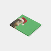 猫のクリスマス付箋 ポストイット (アングル)