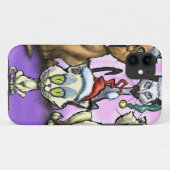 猫のクリスマス帽子 Case-Mate iPhoneケース (裏面(横))