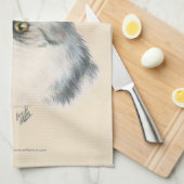 猫のクリスマス キッチンタオル (四つ折り)