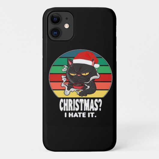 猫のクリスマス Case-Mate iPhoneケース (裏面)