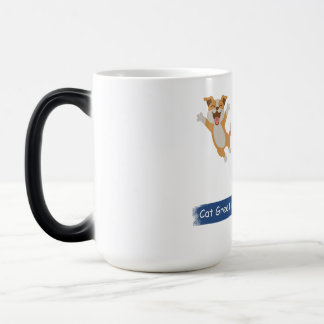 猫のグリーティングモーフィング コーヒーカップ