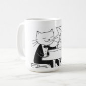 猫のコンサートピアニスト マグ (正面左)