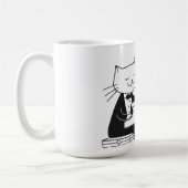 猫のコンサートピアニスト マグ (左)