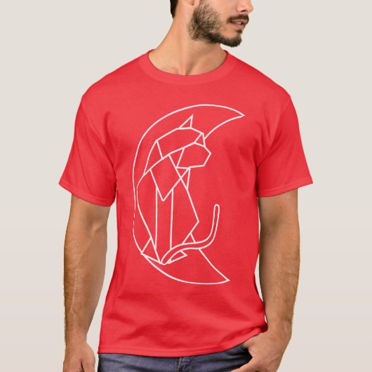 猫のコンテレーションボーイ Tシャツ (正面)