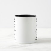 猫のコーヒー同僚 オフィス マグカップ (中央)