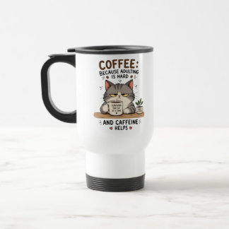 猫のコーヒー トラベルマグ