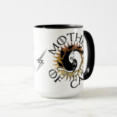 猫のコーヒー・マグの母 マグカップ (正面右)