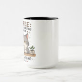 猫のコーヒー マグカップ (中央)