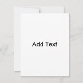 猫のコーラス 招待状 (裏面)