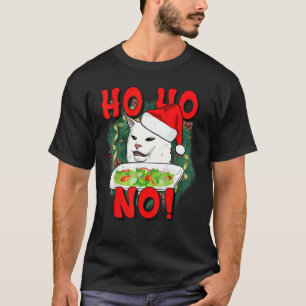 猫のサンタコスチューム クリスマスの服 猫のサンタクロース にゃんこ Tシャツ