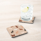 猫のシルエット コースター (右側)