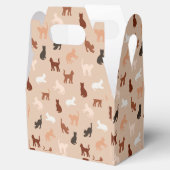 猫のシルエット フェイバーボックス (オープン)