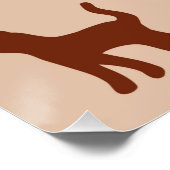 猫のシルエット ポスター (コーナー)