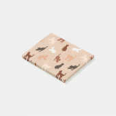 猫のシルエット ポストイット (アングル)