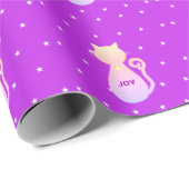 猫のシルエット ラッピングペーパー (ロールコーナー)