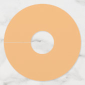 猫のシルエット ワイングラスタグ (裏面)