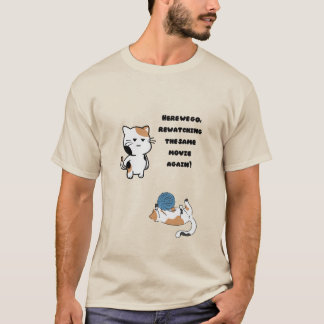 猫のジョークが飛び交うかわいいTシャツ Tシャツ
