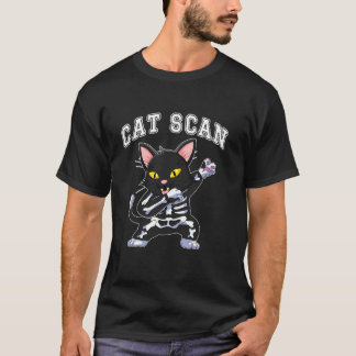 猫のスキャン 猫のX線 猫の放射線 猫好き Tシャツ