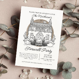 猫のストップ別れパーティーに寄る 招待状