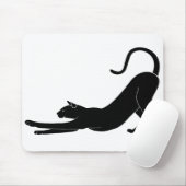 猫のストレッチ マウスパッド (マウス)