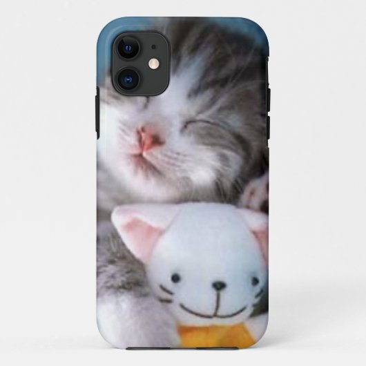 猫のスナグルフォンカバーケース Case-Mate iPhoneケース (裏面)