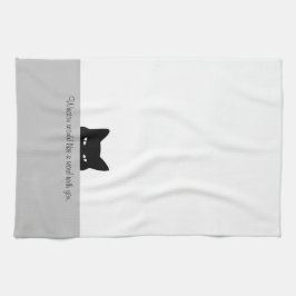 猫のスニーカーが欲しい キッチンタオル