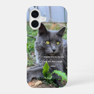 猫のスマホケース iPhone 16ケース